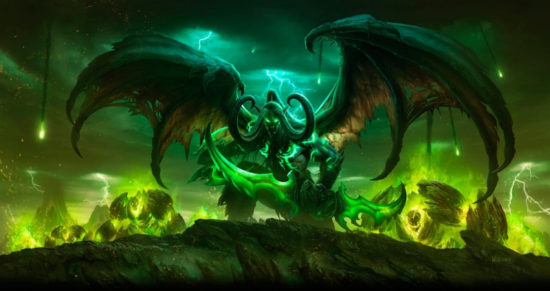 warcraft, world, 4K, illidan stomrage, world of warcraft: legion, stomrage, legion, illidan