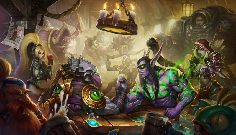 Illidan Stormrage, Hearthstone: Heroes of Warcraft, zeratul, 5K, Blizzard Entertainment, Sylvanas Windrunner, heroes of the storm, Nova (Starcraft), Tychus Findlay