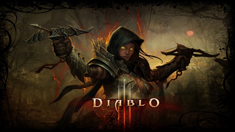 Diablo III, crossbow, Blizzard Entertainment, Demon Hunter, 1080P