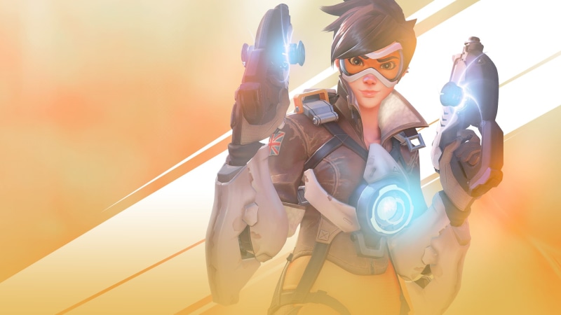 smiling, women, young adult, Overwatch, lens flare, young women, Aeniara, lifestyles, Tracer (Overwatch), holding, nature, glasses, sunlight, portrait