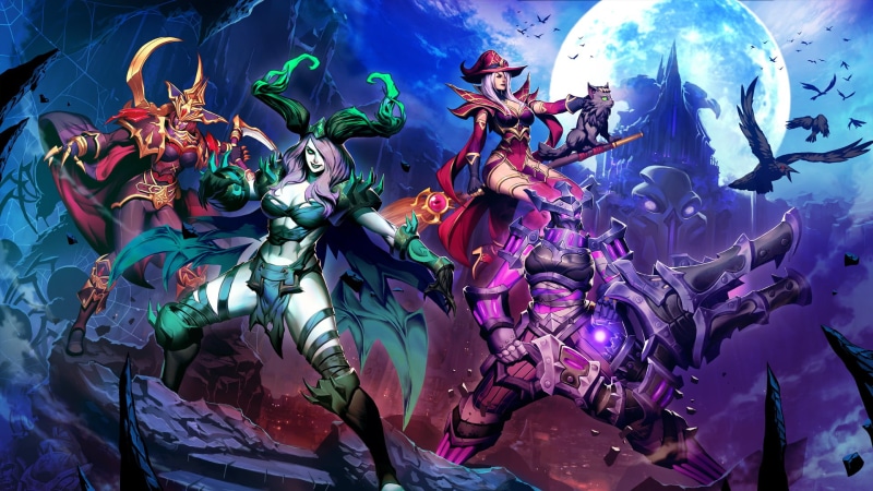 anime, cleavage, anime girls, video games, representation, digital art, 1080P, Warcraft, variation, artificial, low angle view, close-up, Overwatch, indoors