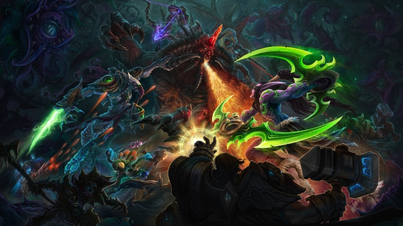 battle, heroes of the storm, Blizzard Entertainment, 4K
