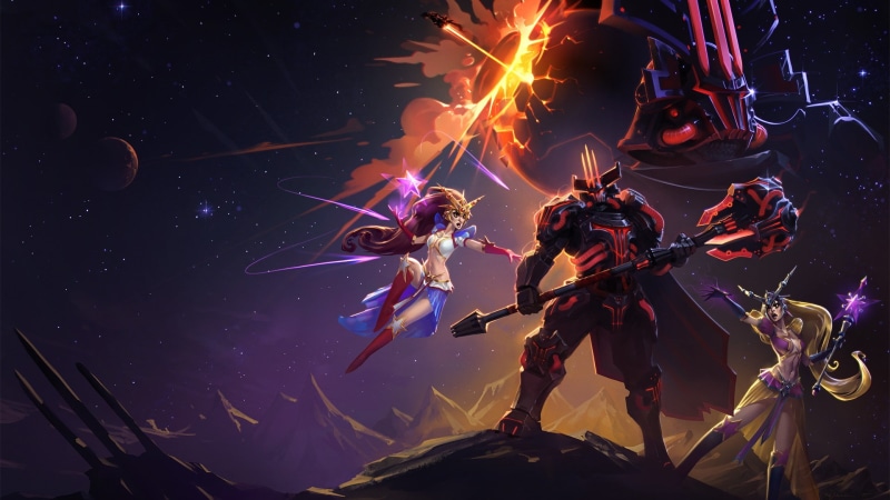 illuminated, Li-Ming, celebration, motion, 1080P, real people, enjoyment, group of people, holding, outdoors, Blizzard Entertainment, King Leoric, heroes of the storm