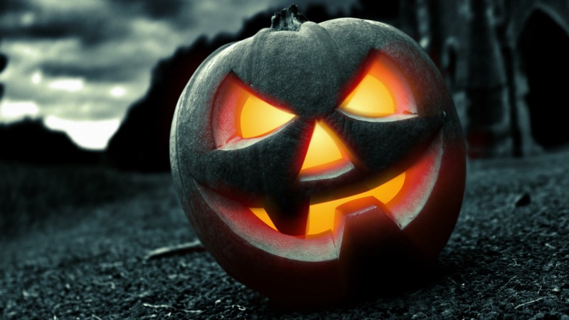 cucurbita, monochrome, 1080P, lantern, squash, halloween, jack o lantern, pumpkin, winter squash