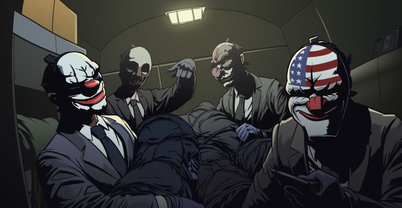 Wolf (Payday), Payday, Payday 2, Chains (Payday), Hoxton (Payday), 1080P, Dallas (Payday)