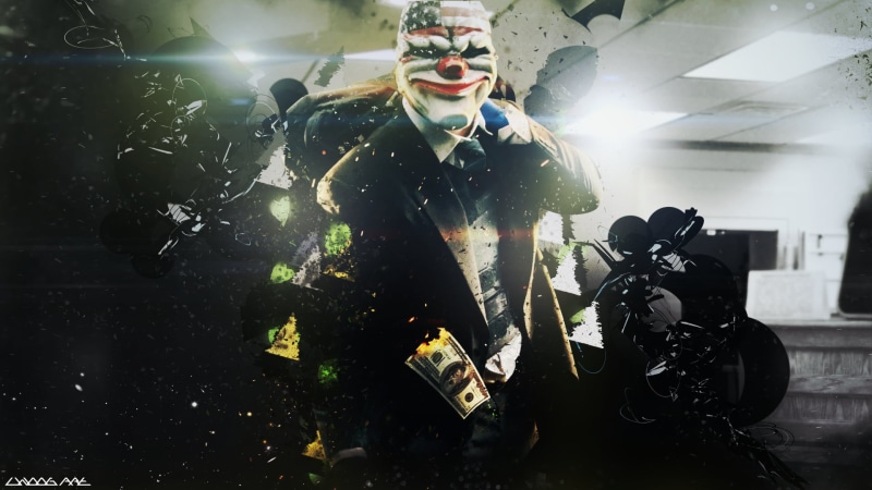 land vehicle, Payday: The Heist, illuminated, government, transportation, motorcycle, crash helmet, indoors, architecture, helmet, real people, Payday 2