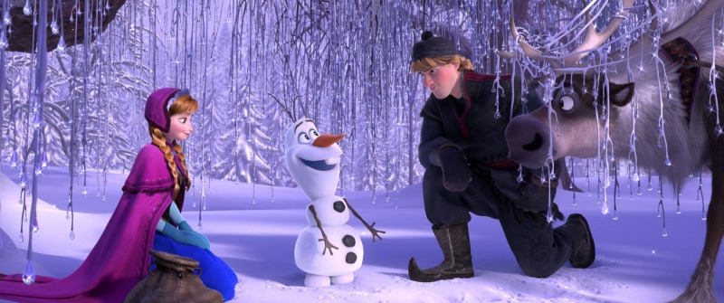 frozen, olaf, kristoff, anna, 720P, disney