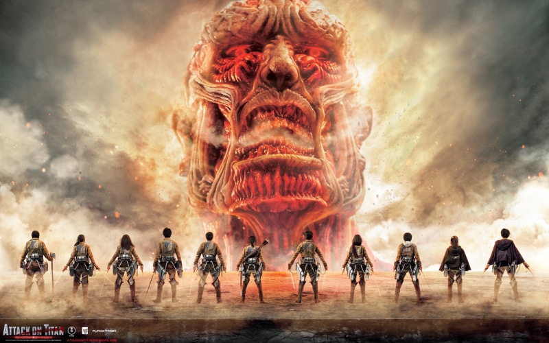 Attack on Titan, Shingeki No Kyojin, 1080P, Movie