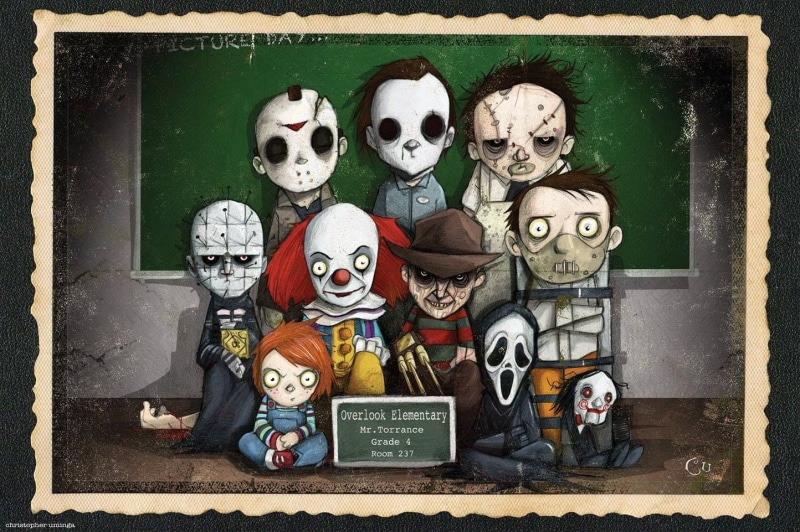 leatherface, 720P, Jason, Pinhead (Hellraiser), Chucky, ghostface, Jason Voorhees, Freddy Krueger, Saw, Scream, Michael Myers