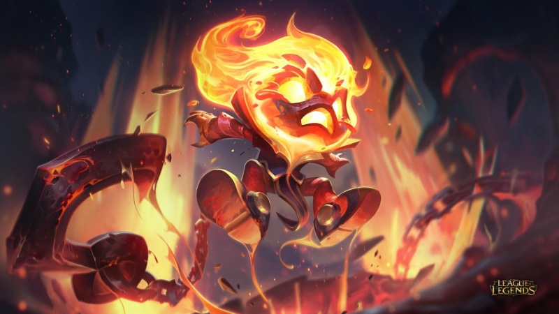 nature, night, art and craft, burning, freshness, glass - material, video games, glowing, lighting equipment, close-up, League of Legends, 1080P, Amumu (League of Legends)