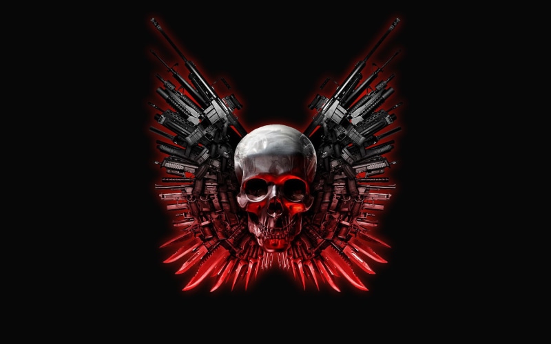 flying, human face, body part, dead, red, death, black Color, illustration, 1080P, horror, logo, science, futuristic, war, imagination, alien, evil, dark