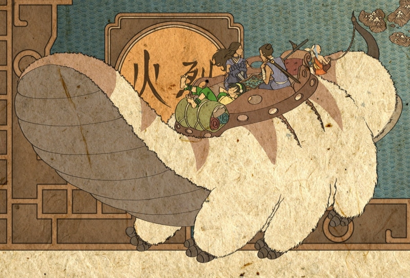Avatar: The Last Airbender, Katara, Sokka, Appa, Avatar, 720P, Aang, Toph Beifong