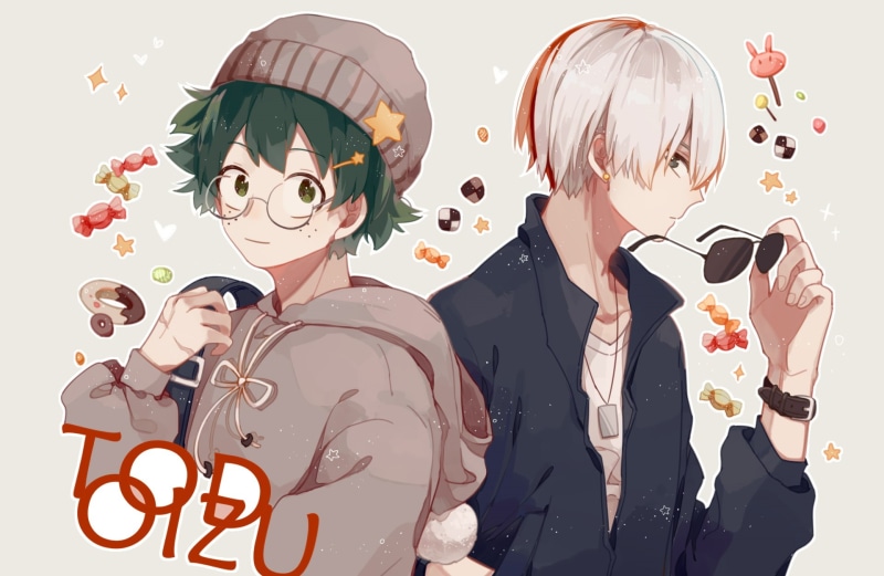 Anime, My Hero Academia, 1080P, Izuku Midoriya, Shouto Todoroki