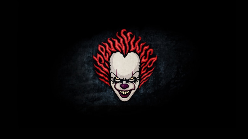 Pennywise (It), It (2017), Movie, 2K