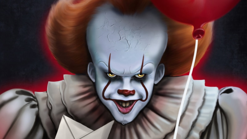 Pennywise (It), Movie, It Chapter Two, 4K, Clown