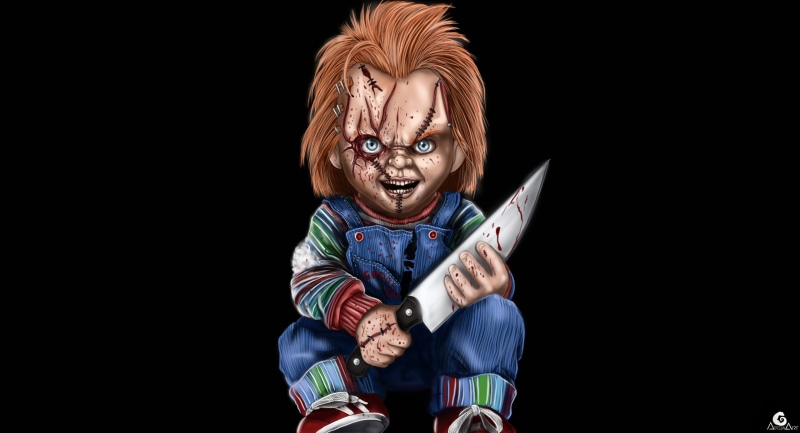 2K, knife, Chucky, puppets, horror