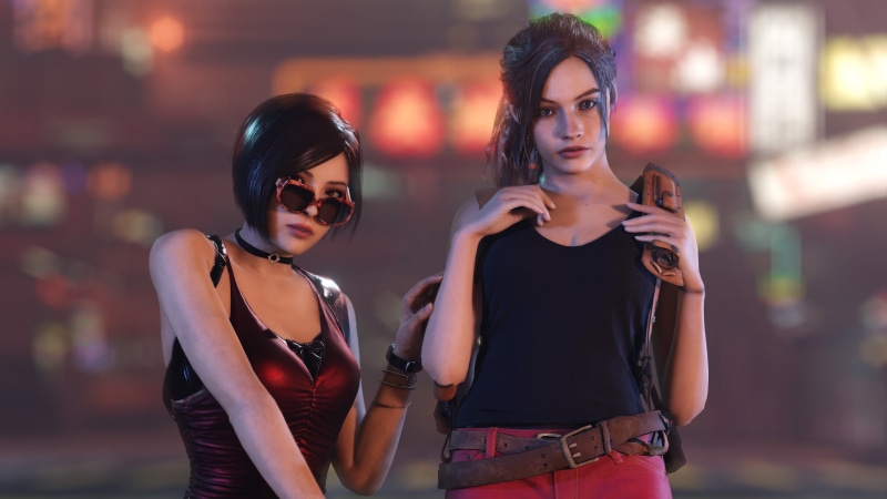Resident Evil, Resident Evil 2 (2019), Claire Redfield, Ada Wong, 2K