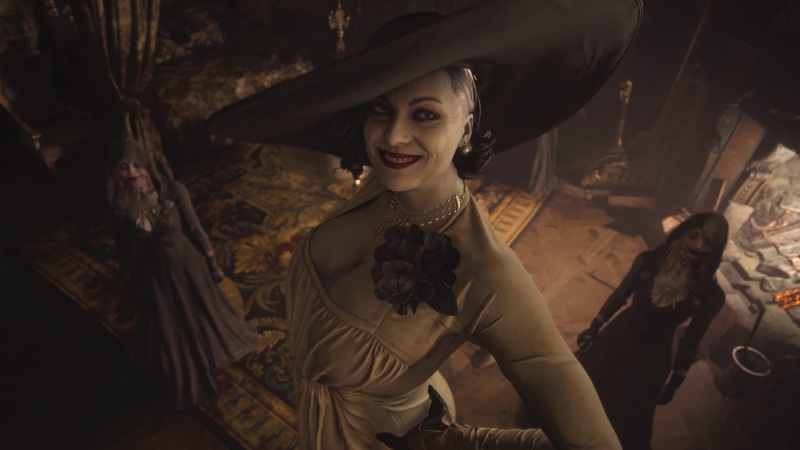 Video Game Horror, 1080P, resident evil village, lady dimitrescu, Resident Evil