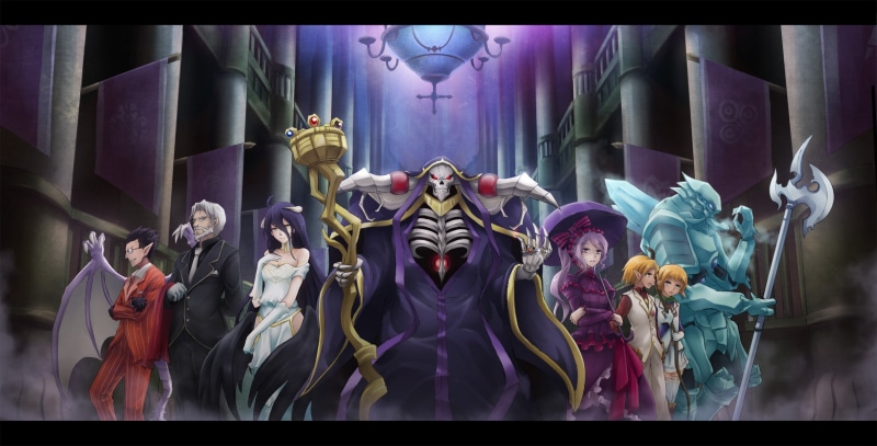 Sebas Tian, Albedo (Overlord), Aura Bella Fiora, Mare Bello Fiore, Overlord (Anime), Overlord, Ainz Ooal Gown, Anime, Demiurge (Overlord), Cocytus (Overlord)