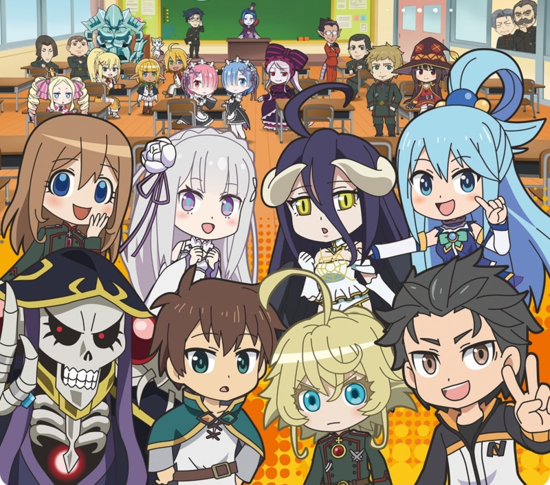 Kazuma Satou, Mare Bello Fiore, Cocytus (Overlord), 1080P, Subaru Natsuki, Ram (Re:ZERO), Tanya Degurechaff, Erich von Rerugen, Darkness (KonoSuba), Aqua (KonoSuba)