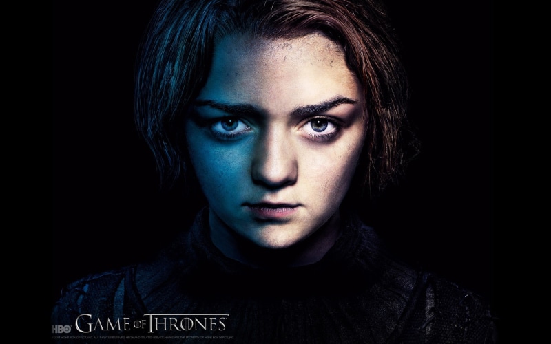 Game of Thrones, stark, game, Maisie Williams, thrones, 1080P, arya