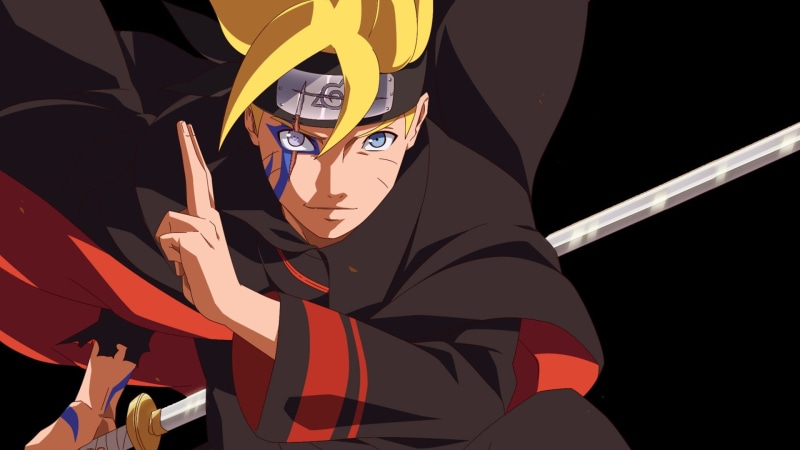 front view, black background, adult, seal, uzumaki, leisure activity, oriental, Konoha, asiatic, unrecognizable person, blade, manga, katana