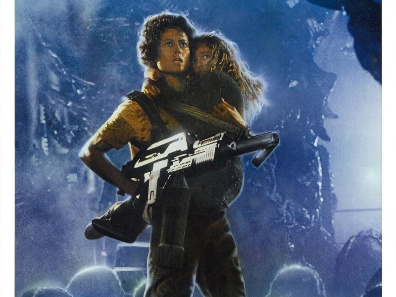 Aliens, Carrie Henn, Ellen Ripley, Rebecca Jorden, Alien, Sigourney Weaver, 720P