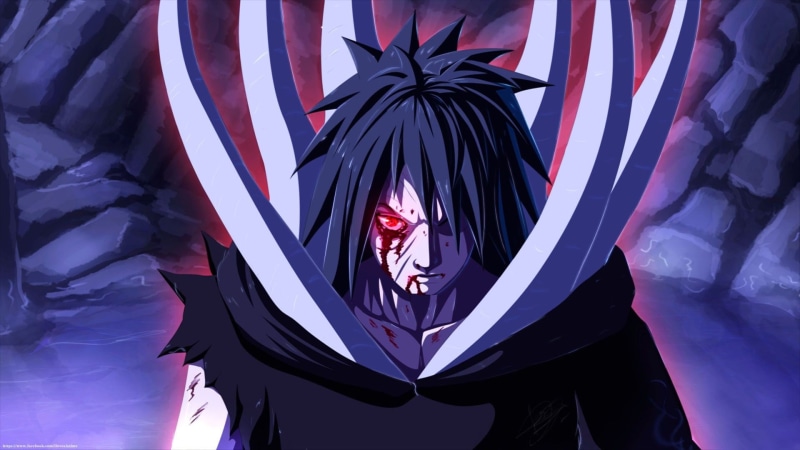 1080P, pride, wounds, striped, front view, outdoors, illustration, patriotism, black, day, shape, Uchiha Obito, star shape, character, Naruto Shippuuden