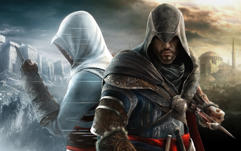 communication, security, men, architecture, people, warrior - person, hood - clothing, nature, Assassins Creed, hood, young men, Assassins Creed: Revelations