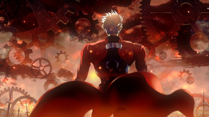 1080P, Fate Series, character, coat, orange, Archer (Fate/Stay Night), Fate/Stay Night: Unlimited Blade Works, man, digital