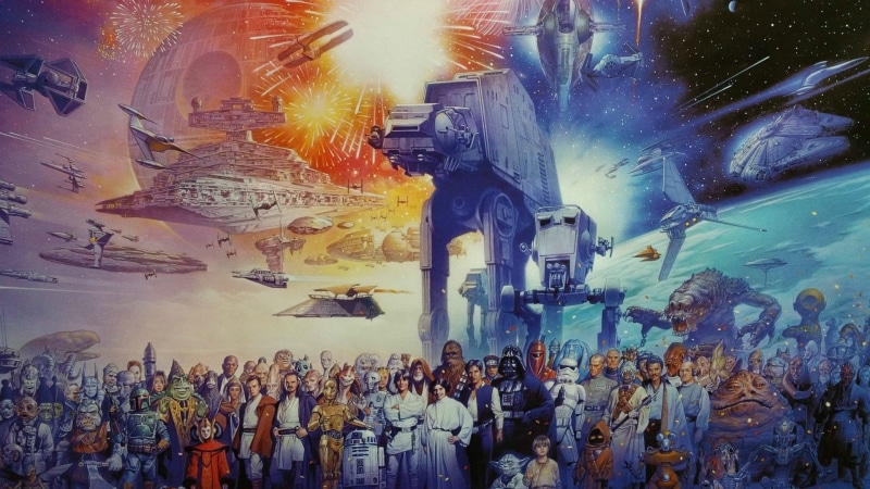 Star Wars Episode III: Revenge Of The Sith, Star Wars Episode II: Attack Of The Clones, Star Wars Episode IV: A New Hope, Star Wars Episode V: The Empire Strikes Back