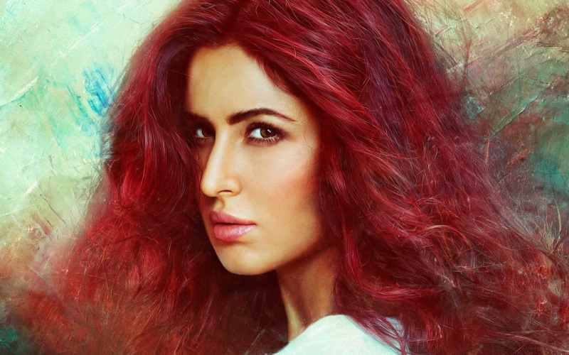 close-up, lifestyles, hairstyle, beautiful woman, kaif, redhead, katrina, women, young adult, katrina kaif, one person, dyed red hair, Female Celebrities