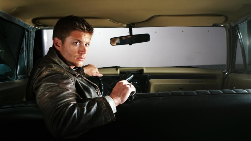 men, brunette, Dean, 1080P, gun, inside Of, safety, one Man Only, adult, caucasian Ethnicity, driving, travel, Jensen Ackles, actor. machine, mode of transportation