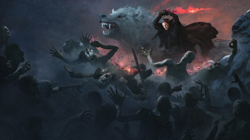 A Song of Ice and Fire, 1080P, sword, Game of Thrones, digital art, warrior, Jon Snow, Wolf