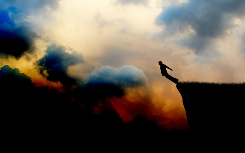person, animal themes, animal, cloud - sky, tranquil scene, 720P, low angle view, vertebrate, nature, sky, outdoors, digital art, anime, men, silhouette