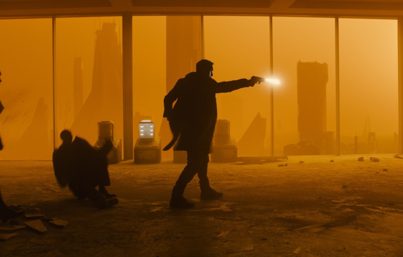 real people, nature, 1080P, orange color, adult, photographer, movies, occupation, silhouette, full length, architecture, people, standing, Blade Runner 2049