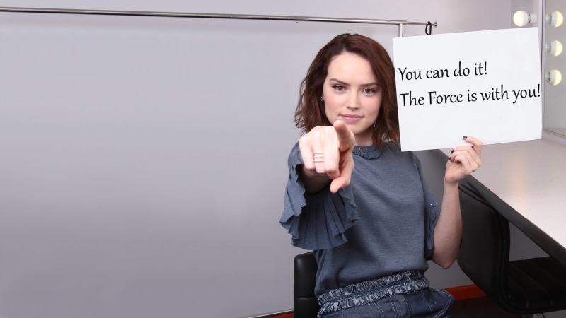 young adult, adult, indoors, young women, business, business person, office, one person, Star Wars, looking at camera, standing, motivational, businesswoman