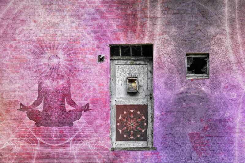 health, sacred, lotus, wall - building feature, ornament, building exterior, house, red, architecture, building, icon, pink color, nature, mantra, plant