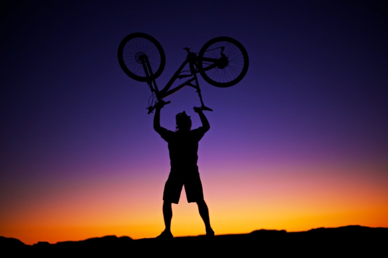 sunset, people, 1080P, sunset  utah, mountain, yeti, sport, BIker, sky, mountain bike, back Lit, inch, 29er, silhouette, Portrait, epic, mountain  biking