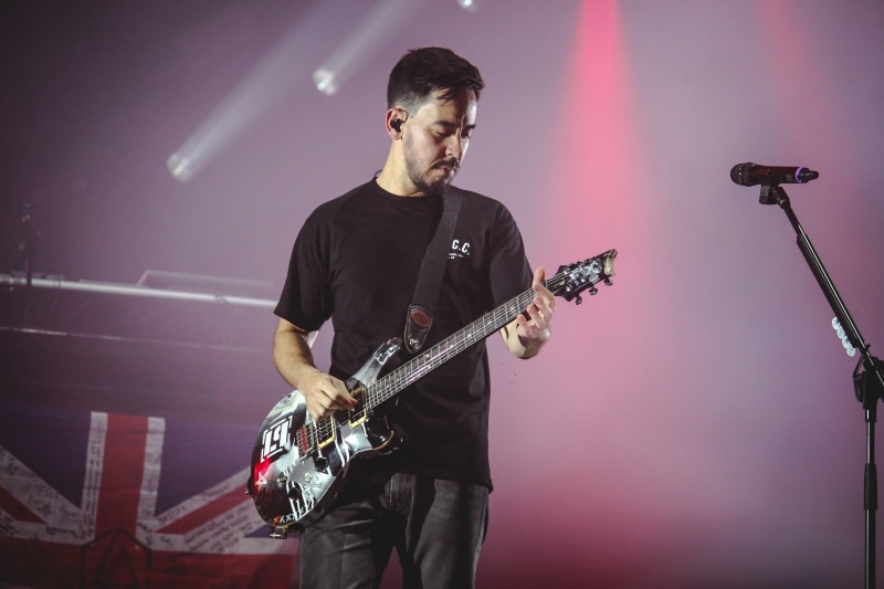electric, arts culture and entertainment, stage, one person, guitarist, rocker, live music, artist, lights, man, indoors, illuminated, playing, stage light