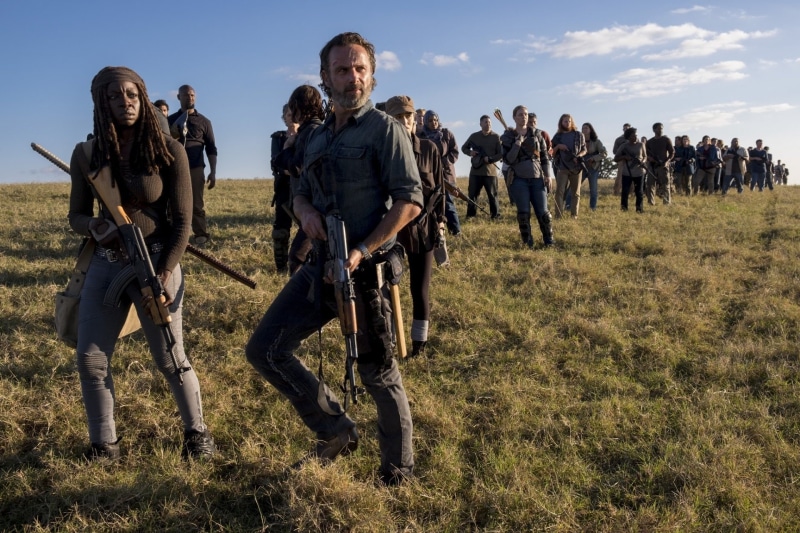 1080P, TV Show, Michonne (The Walking Dead), Andrew Lincoln, Rick Grimes, The Walking Dead, Danai Gurira
