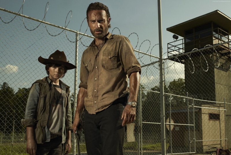 Andrew Lincoln, movie, 5 season, Best TV Series of 2015, 2K, Rick Grimes, The Walking Dead, Chandler Riggs