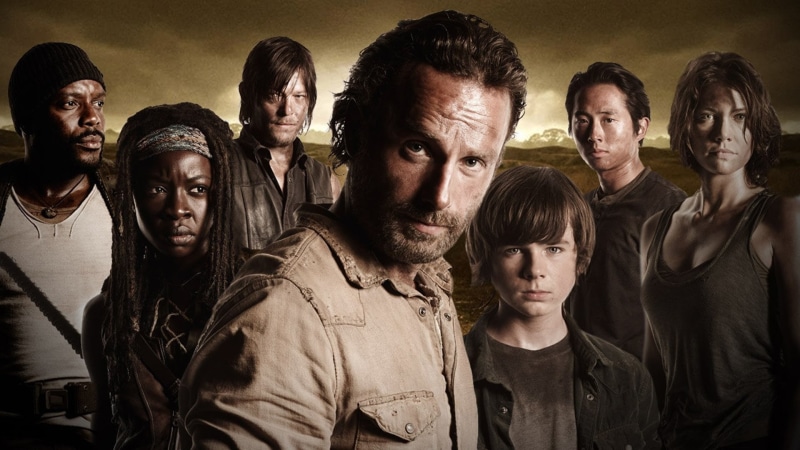 Cast, Rick Grimes, Maggie Greene, Carl Grimes, Daryl Dixon, TV Show, The Walking Dead, Andrew Lincoln, Lauren Cohan, Chandler Riggs, Norman Reedus, Michonne (The Walking Dead)