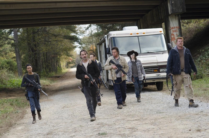 1080P, The Walking Dead, Rick Grimes, TV Show, Andrew Lincoln, Carl Grimes, Chandler Riggs