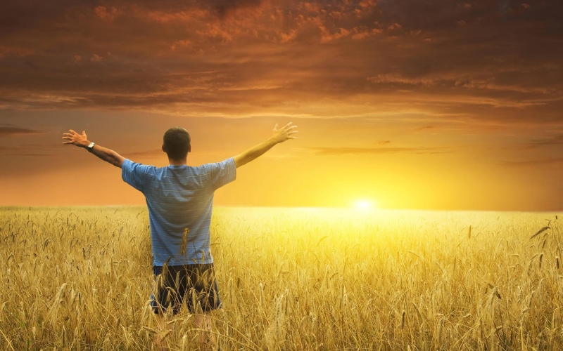 crew, freedom, ideas, relaxation, body part, landscape, agriculture, shirt, sky, religion, inspiration, beauty In Nature, cheerful, happiness, cloud - Sky