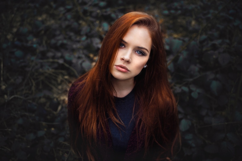 juicy lips, beauty, blue eyes, crew, women, outdoors, Miro Hofmann, brown hair, portrait, young women, 1080P, lifestyles, s, contemplation, leisure activity