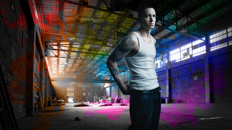 night, real people, t-shirt, dark, cross Training, looking at camera, people, hangar, warehouse, architecture, sport, beautiful, young Adult, serious, men