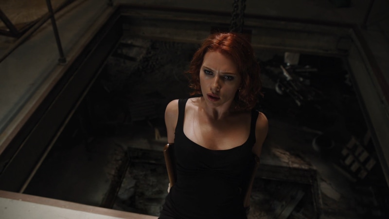 young women, one person, looking, adult, movies, actress, young adult, Black Widow, Scarlett Johansson, s, strength, women, hairstyle, waist up, exercising
