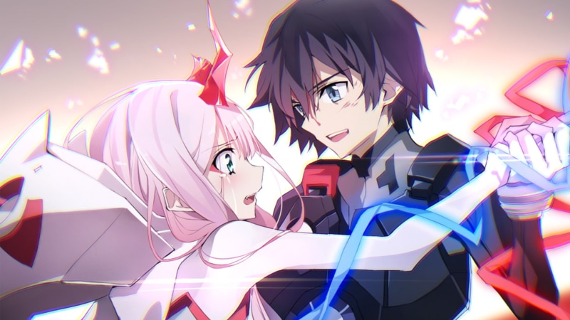 Zero Two (Darling in the FranXX), 1080P, Darling in the FranXX, Anime, Hiro (Darling in the FranXX)