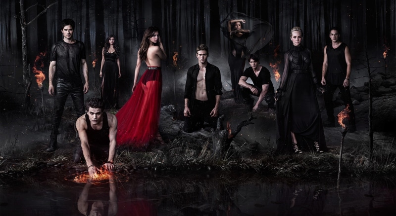 young men, Michael Trevino, actors, Damon, Other Movies, digital composite, Movies, adult, real people, Vampire, drama, Stefan, beautiful woman, diaries